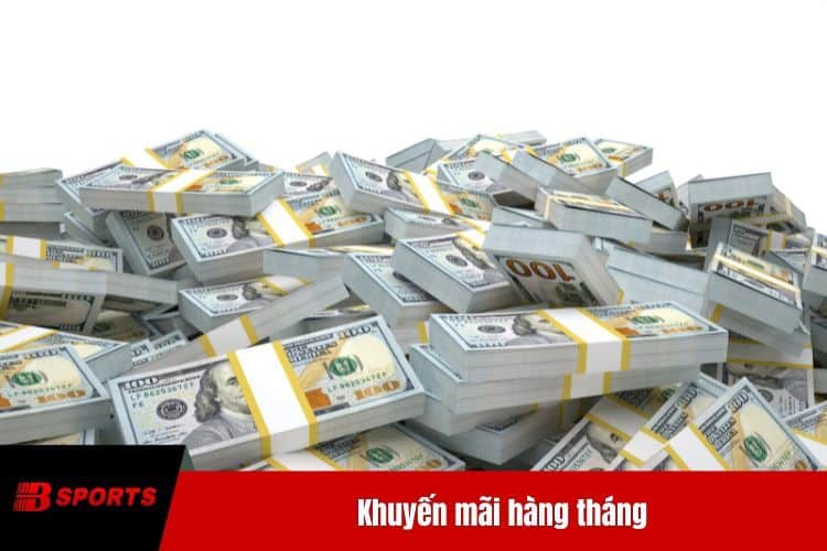 Khuyến mãi hàng tháng