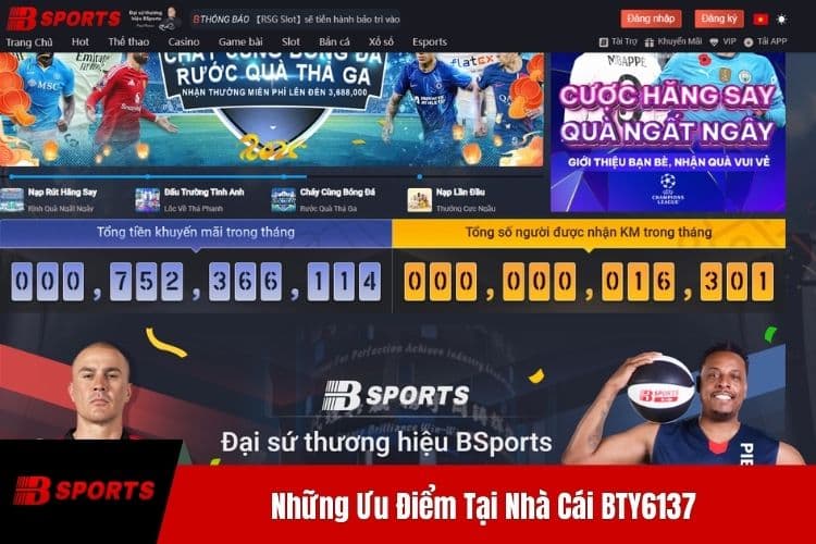 Những Ưu Điểm Có Một Không Hai Tại Nhà Cái Bty6137