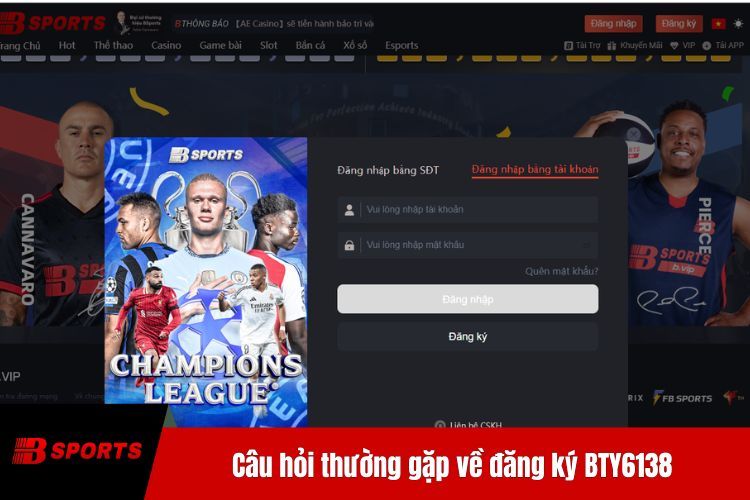 Đăng nhập BTY6137 - Những lưu ý quan trọng cần nắm bắt